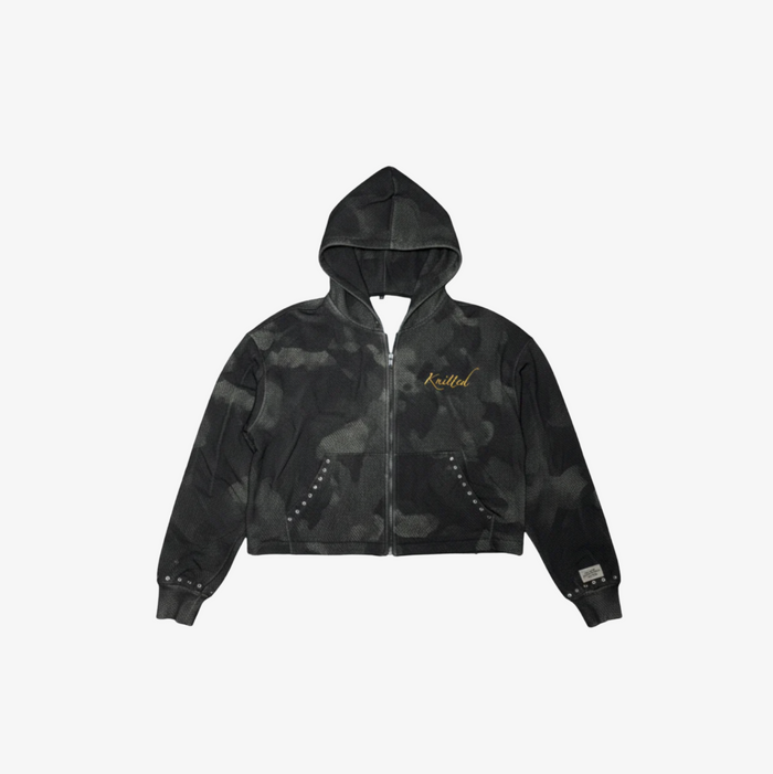 Camo Zip Hoodie