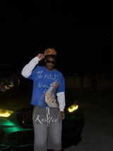 Knitted “Studded Script” Jorts