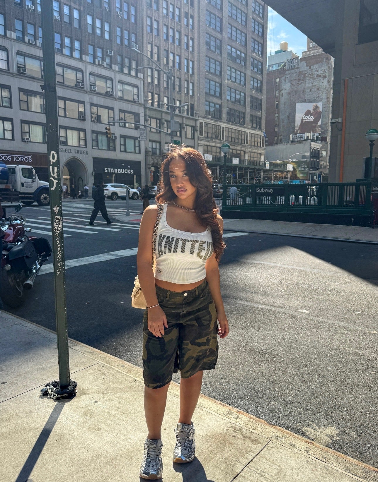 Knitted Heavy Rib Tank Top