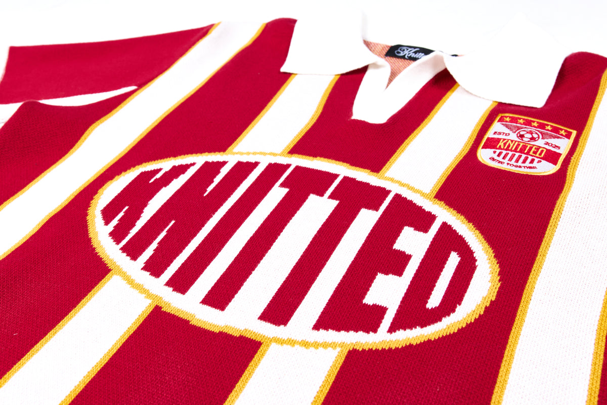 Crimson Knitted Jersey