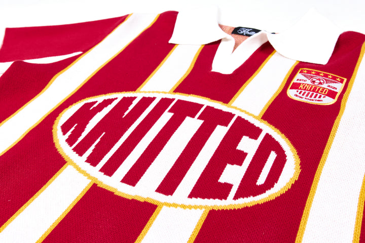 Crimson Knitted Jersey