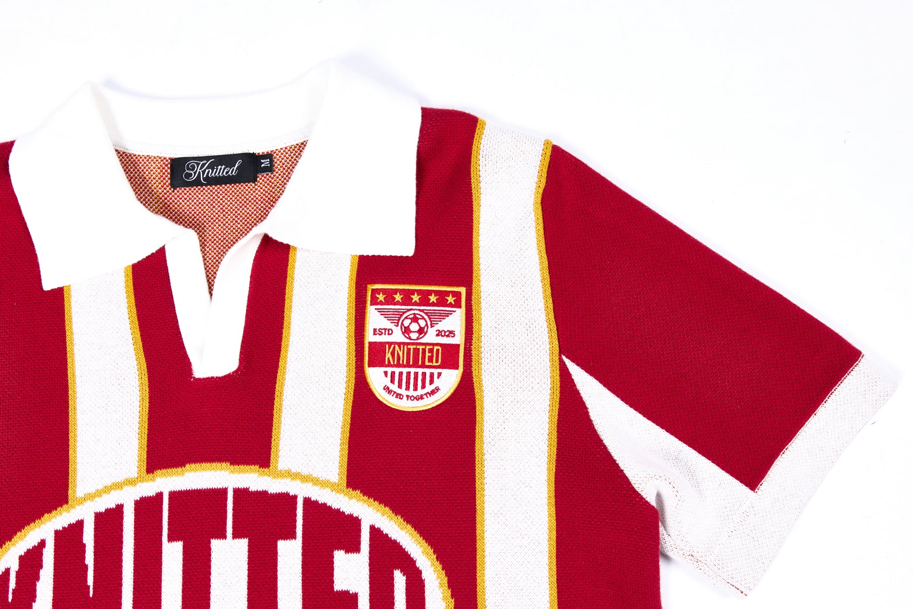 Crimson Knitted Jersey