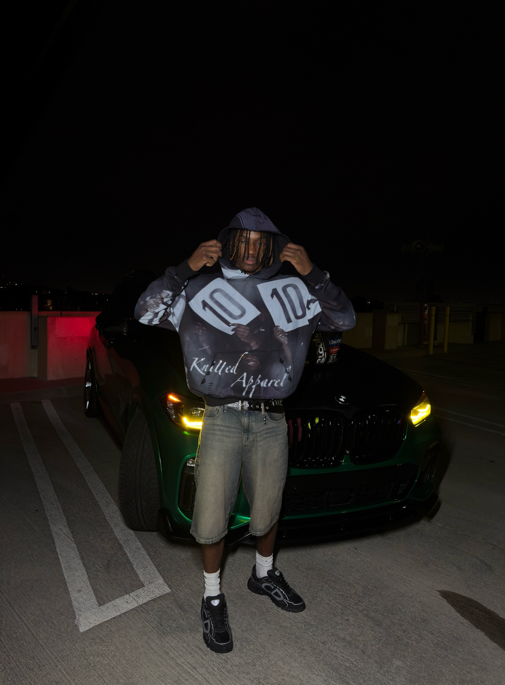 Knitted “Perfect 10” Hoodie