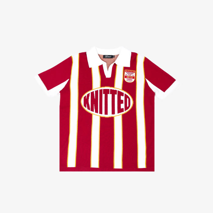 Crimson Knitted Jersey
