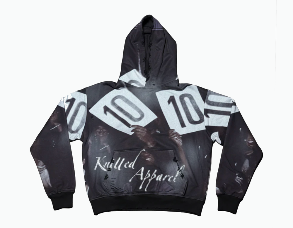 Knitted “Perfect 10” Hoodie