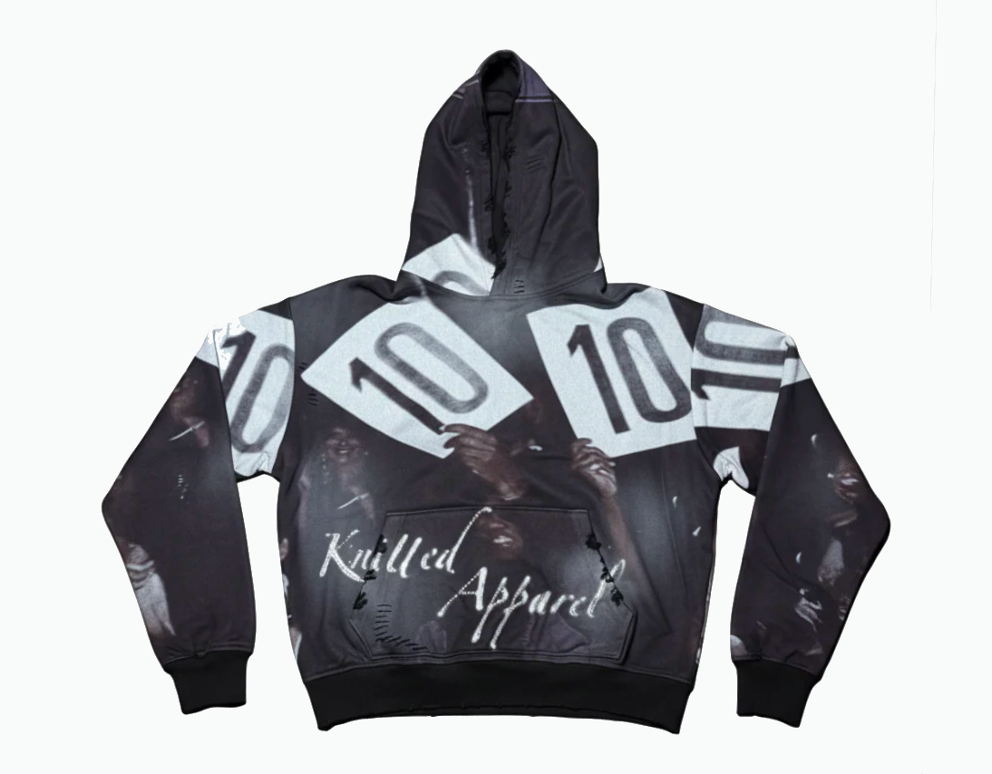 Knitted “Perfect 10” Hoodie