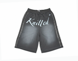Knitted “Studded Script” Jorts