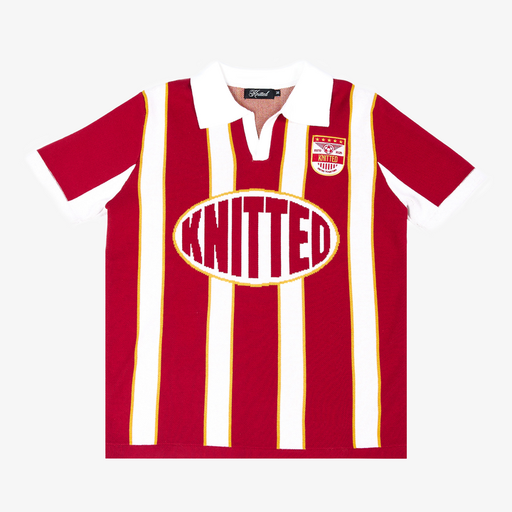 Crimson Knitted Jersey